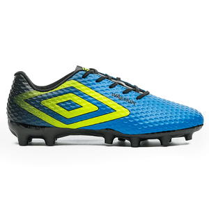 Chuteira de Campo Umbro Warskin Masculino Azul