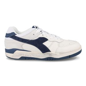 Tênis Casual Unissex Diadora B.560 Used Branco e Azul
