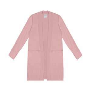 Cardigan Rovitex Tricot Feminino Laranja