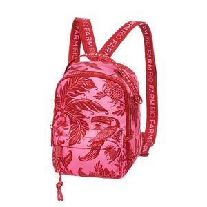 Mini Mochila Farm Borogodó Amalfi  Rosa