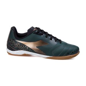 Chuteira Unissex Diadora Nazionale Futsal Verde e Preto