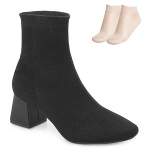 Bota Cano Curto Bebecê e Meia BC25-T44142