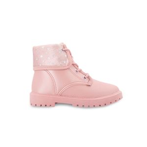 Bota Coturno Molekinha Menina Rosa