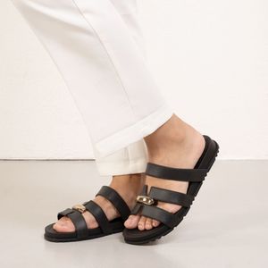 Chinelo Preto Grendha Slide Feminino