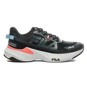 Tênis Esportivo Fila Recovery Preto e Rosa Feminino