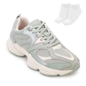 Tênis Casual Ramarim Feminino Verde e Meia