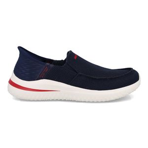 Tênis Skechers Azul Escuro Slip On Masculino