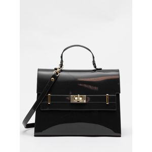 Bolsa Transversal Petite Jolie Paris II Feminina Preta