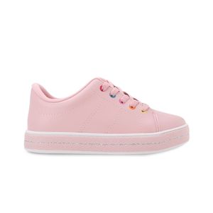 Tênis Casual Molekinha Menina Rosa