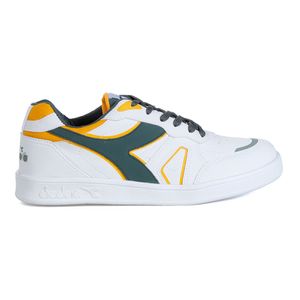 Tênis Casual Diadora Retro-Court Branco e Verde