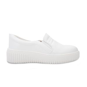 Tênis Slip On Beira Rio Feminino Branco