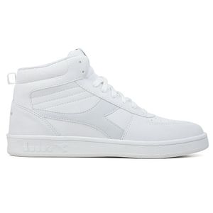 Tênis Casual Unissex Diadora Hi-Playmaker Branco