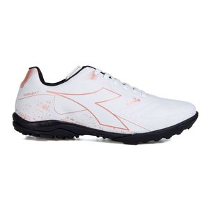 Chuteira Unissex Diadora Torneo II Society Branco e Preto