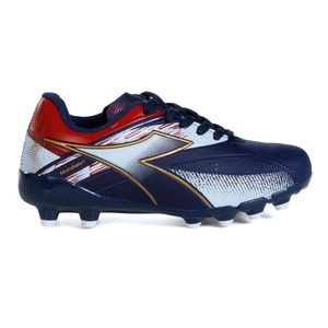 Chuteira Infantil Diadora Mondiale II Campo Marinho e Branco