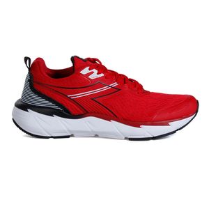 Tênis Corrida Masculino Diadora Apollo Vermelho e Preto