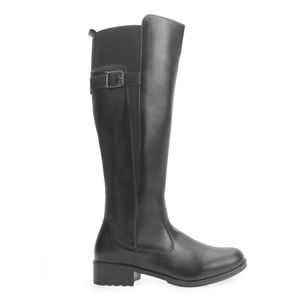 Bota Cano Alto Moon Preto