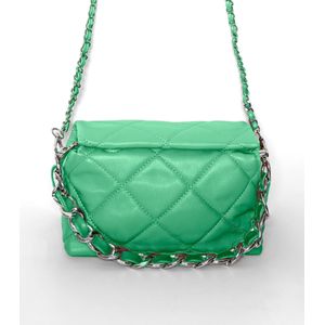 Bolsa Bela Gaia Matelassê Feminina Verde