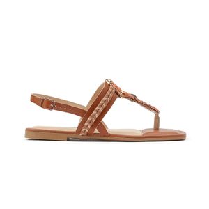 Sandália Flats Dakota Terracota Feminina Marrom