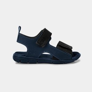Sandália Infantil Bibi Basic Sandals Kids Azul Marinho com Preto