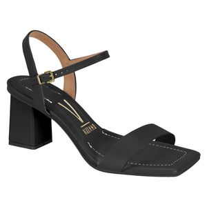 Sandália Salto Preto Vizzano Feminina