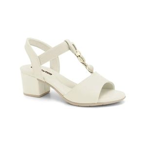 Sandália Salto Comfortflex Coconut Feminino