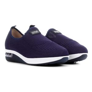 Tênis Slip On Modare Elástico Bolha Feminino Marinho