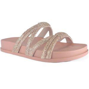 Papete Zaxy Pose Nó Glitter Feminino Bege