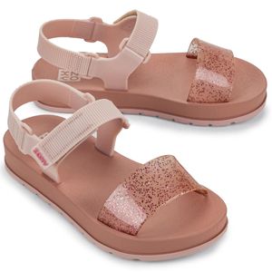 Papete Zaxy Way Glitter Feminino Bege