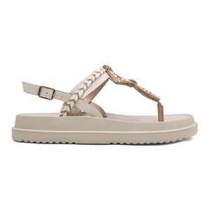 Sandália Flatform Dakota Feminina Off White