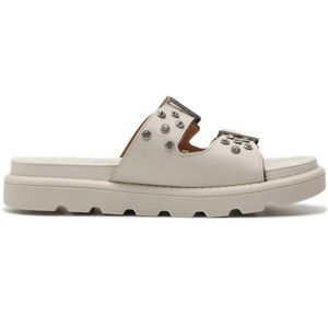 Tamanco Vizzano Floather Strass Feminino Cinza