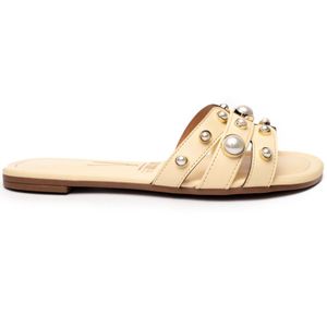 Rasteira Slide Vizzano Tira Apliques Feminino Amarelo
