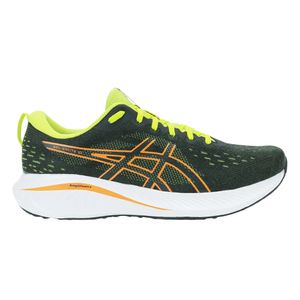 Tênis Asics Excite 10 Corrida Preto e Laranja Masculino