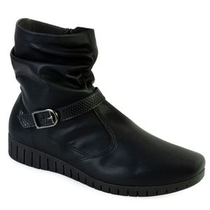 Bota Cano Curto Campesi Preto