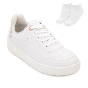 Tênis Casual Dakota e Meia Branco