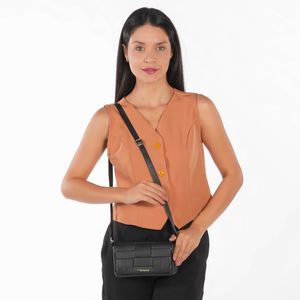 Bolsa Feminina Transversal Moleca Preta