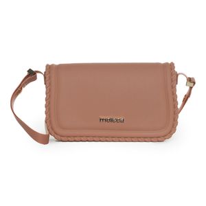Bolsa Feminina Transversal Moleca Nude