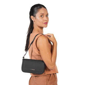 Bolsa Feminina Transversal Moleca Preta