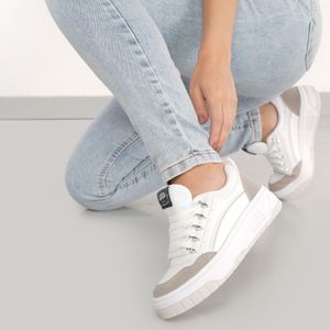 Tênis Casual Done Head Clássico Feminino Branco