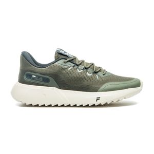 Tênis Esportivo Fila Step Oliva e Preto Masculino