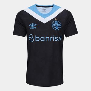Camisa Grêmio III 24/25 s/n° Torcedor Umbro Masculino Preto e Branco