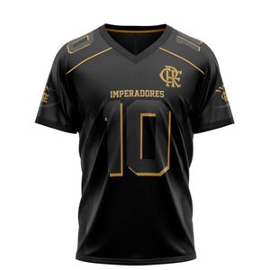Camiseta Flamengo Imperadores Feather Masculino Preto