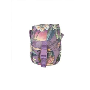 Bolsa Farm Fervo Romance Em Flor Feminina Roxo
