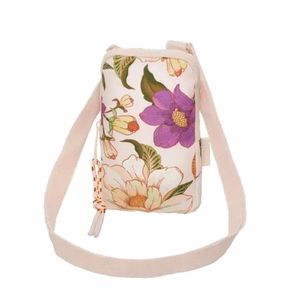 Bolsa Farm Arpoador Pássara Em Flor Feminina Off White
