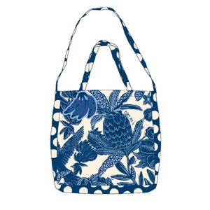 Bolsa Farm Me Leva Xilo Tropical Feminina Azul