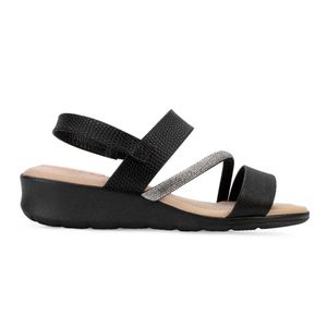 Sandália Anabela Modare Preto