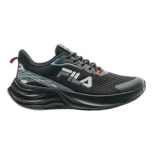 Tênis Fila Racer Comet Corrida Preto e Azul Masculino