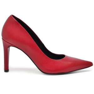 Scarpin Via Marte Salto Alto Feminino Vermelho