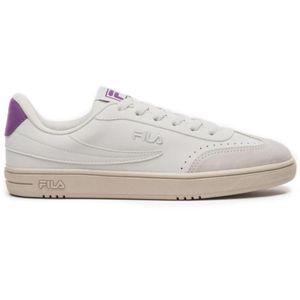 Tênis Casual Fila Court 80 Feminino Branco e Roxo