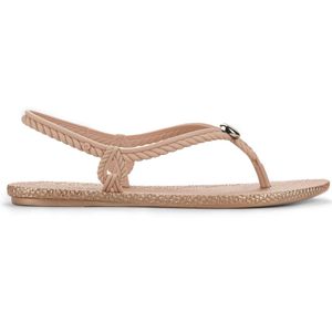 Rasteira Grendha Todo dia Detalhe Feminino Bege