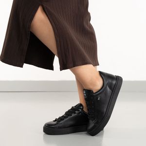 Tênis Preto Via Marte Basic Feminino Preto